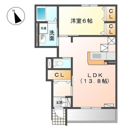 レリーフIIの物件間取画像